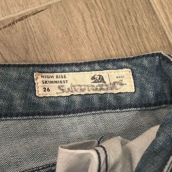 Bull Head Denim Co. Women’s High Rise Skinny Jeans Size 26 - Picture 5 of 5